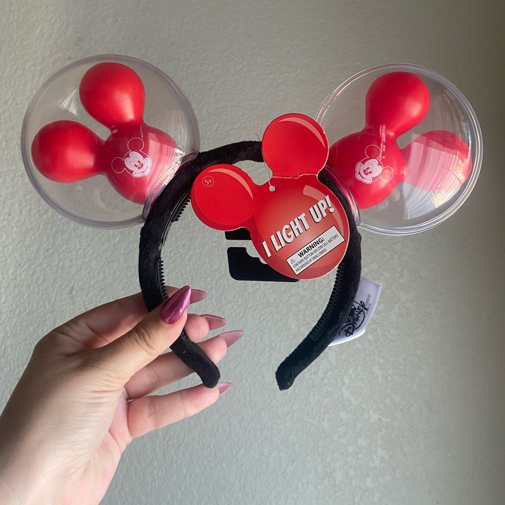 ✨SOLD✨ Light Up Mickey Balloon Ear Headband